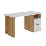Escritorio de madera 142.2x75x67 cm florence blanco/cafe
