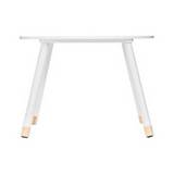 Mesa infantil de 60 x 43.5 cm color blanco
