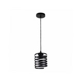 Lampara colgante negra