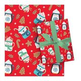 Papel de regalo navideño 76.2 cm surtido
