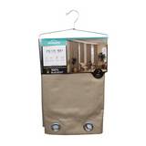 Cortina para ventana 96x213.3 cm cobblestone zenia 2 piezas