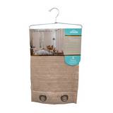 Cortina para ventana 96x213.3 cm rosado syme 4 piezas