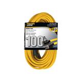 Extension electrica amarilla 3x12 100 pulgadas (30.4 m)