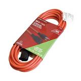 Extension electrica 25 pies (7.62 m) 16/3awg naranja