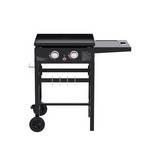 Plancha con 2 quemadores a gas grillmark