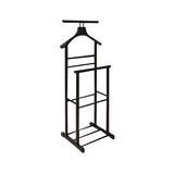 Perchero dandy madera negra 47x35.5x103cm
