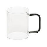 Taza de vidrio 200 ml transparente mia
