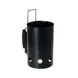 Encendedor para carbon metalico 27 cm negro