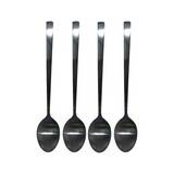 Cuchara de acero inoxidable negra 4 piezas