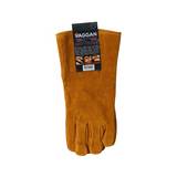 Guante para barbacoa 35 cm cafe