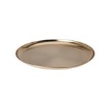 Plato para servir navideño 39 cm dorado