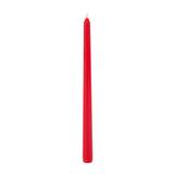 Candela navideña pilar 30 cm rojo 6 piezas
