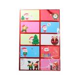 Etiquetas navideña adhesivas para regalo surtido 3 piezas