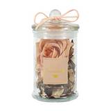 Popurri seco en frasco de vidrio 18 cm surtido