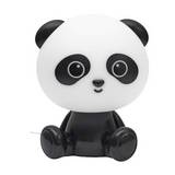 Lampara decorativa infantil 20x24x18 cm panda usb-c