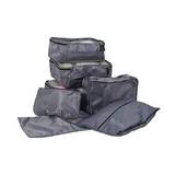 Bolsas organizadoras para maleta de viaje gris 7 piezas
