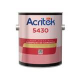 Pintura mate para piso galon almond acritek