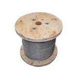 Cable de acero alma de yute 3/8 pulgada