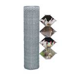 Tela para gallinero 1x72 pulg (25.4 mm x 1.82 m)calibre 22