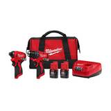 Taladro + atornillador 12v brushless