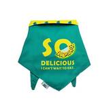 Bandana para perro talla l/xl amarillo arcoiris