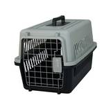 Transportador para mascotas plastico 50x33x33 cm gris