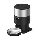 Dispensador de comida automatico para mascotas con camara 5g wifi 5 l negro