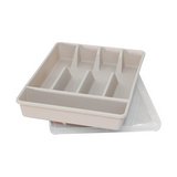 Organizador para cubiertos pequeño capuccino