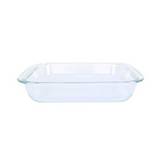 Pyrex para hornear de vidrio 24.5x21.9 cm