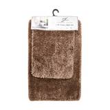 Alfombra para baño madison camel s/2