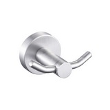 Percha doble satinada