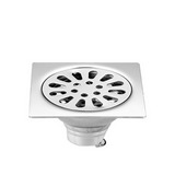 Coladera para baño cuadrado