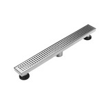 Coladera para baño rectangular