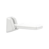 Soporte de pie para ducha blanco