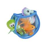 Juguete para gato 10x13 cm pecera interactiva 4 piezas