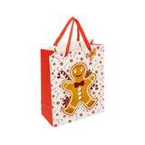 Bolsa de regalo navideña 34.7 cm galleta de jengibre jbxmas