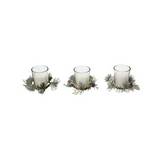 Candela navideña 180 g blanca wwxmas 3 piezas
