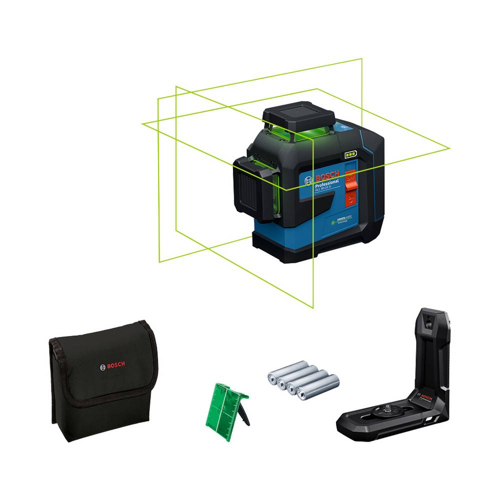 Nivel laser 80 m de 3 lineas 360°