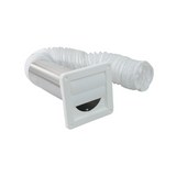 Ducto de ventilacion con rejilla plastica 4 pulg x 5 pies (10.16 cm x 1.52 m)