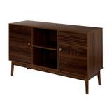 Bufetera de madera 120 x 40 x 70 cm café oscuro