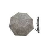 Sombrilla estampada 23 pulg negra/flores manual