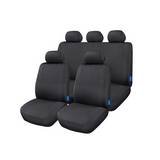 Cobertor para asiento d/auto 9 pcs negro