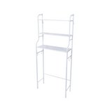 Organizador para lavadora 3 repisas metal blanco