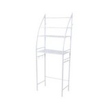 Organizador para lavadora 3 repisas metal blanco