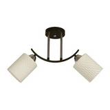 Lampara de techo chocolate 2l e27 60w