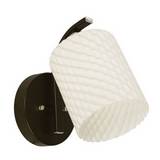 Lampara de pared chocolate 1l e27 60w