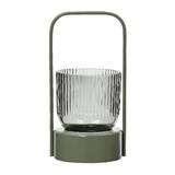 Linterna tipo farol de acero 10.5x9.5x20 cm surtido
