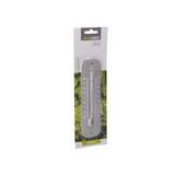 Termometro metalico para exterior 19 cm surtido