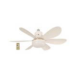 Ventilador mini led de techo blanco 17w
