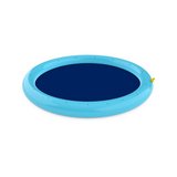 Piscina para perros con rociadores 100 cm azul